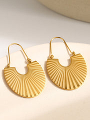 Golden Time Hoop Earrings