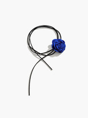 Rosette Bud Choker Necklace