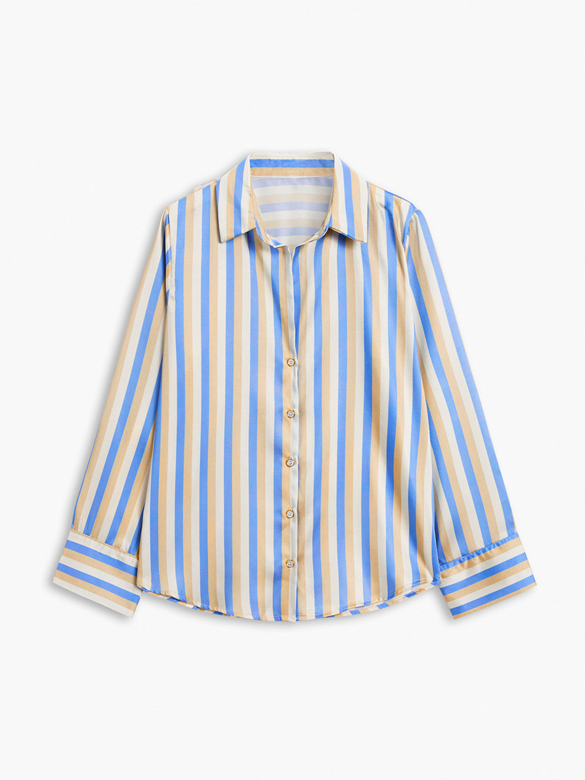 Striped Classic Button Down Shirt