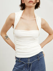 Utility Ruched Tank Top