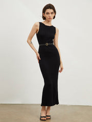 Leisure Rib Long Dress