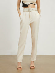 Utility Belted Straight Leg Pants