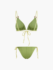 Ivy Tie Back Two Piece Bikini Bathing Suit