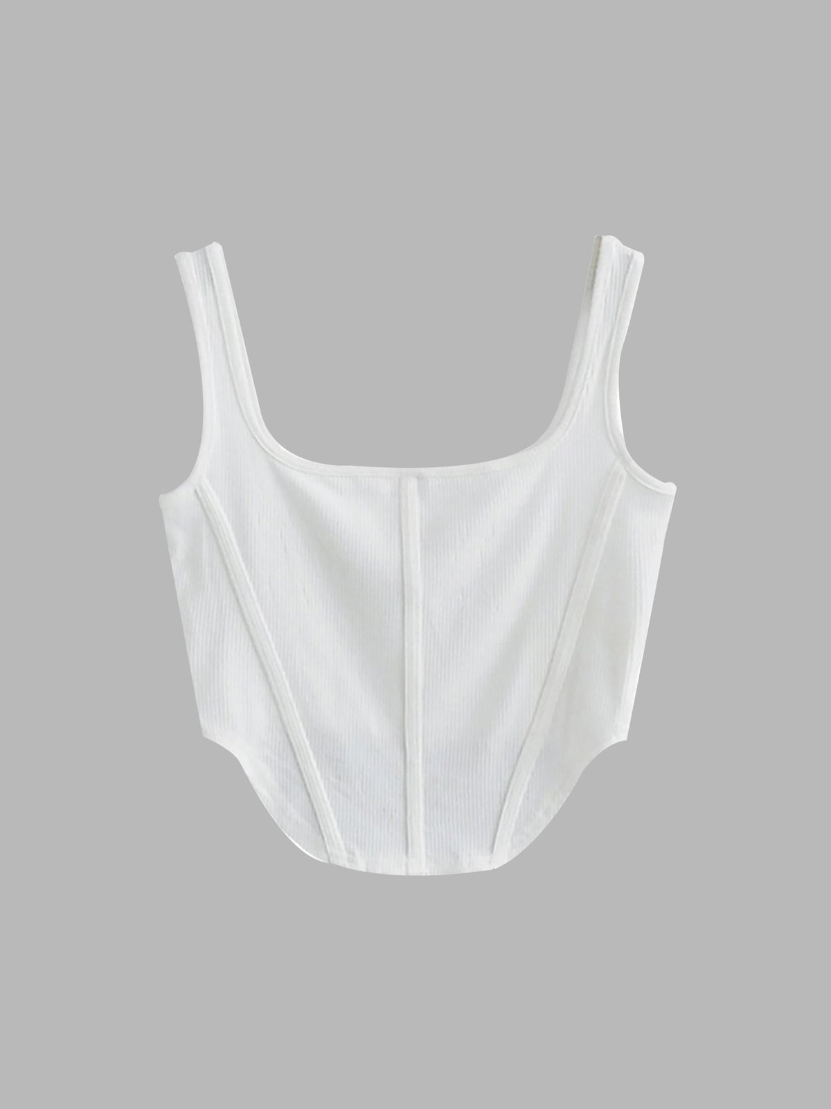 Basic Corset Tank Crop Top