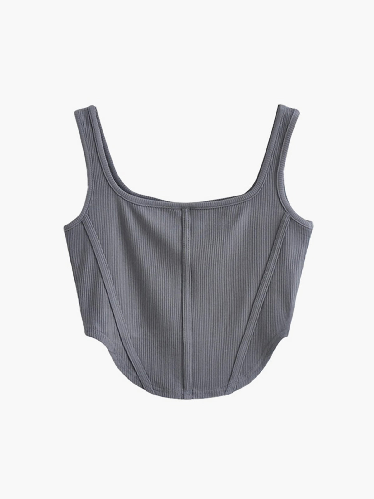 Basic Corset Tank Crop Top