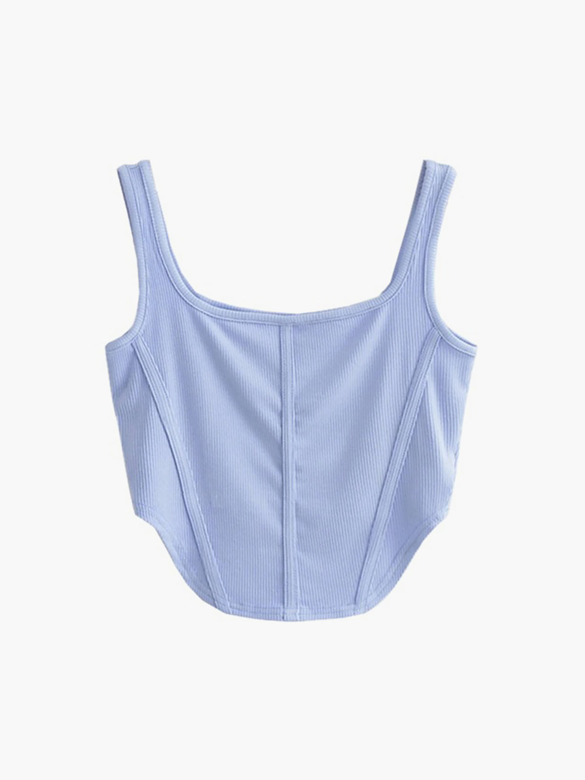 Basic Corset Tank Crop Top