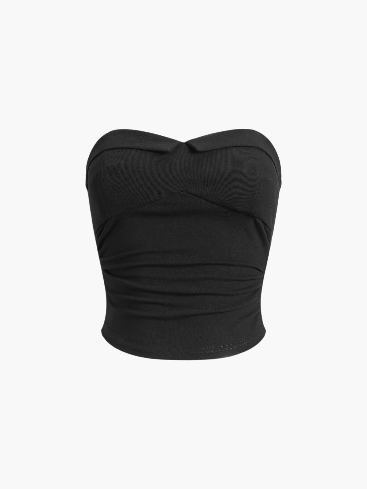 Sweetheart Ruched Crop Top