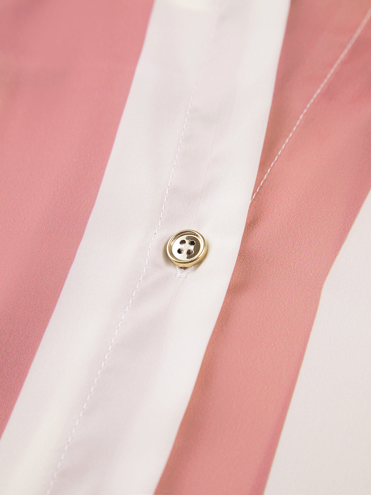 Pink Pinstripe Button Down Oversized Shirt