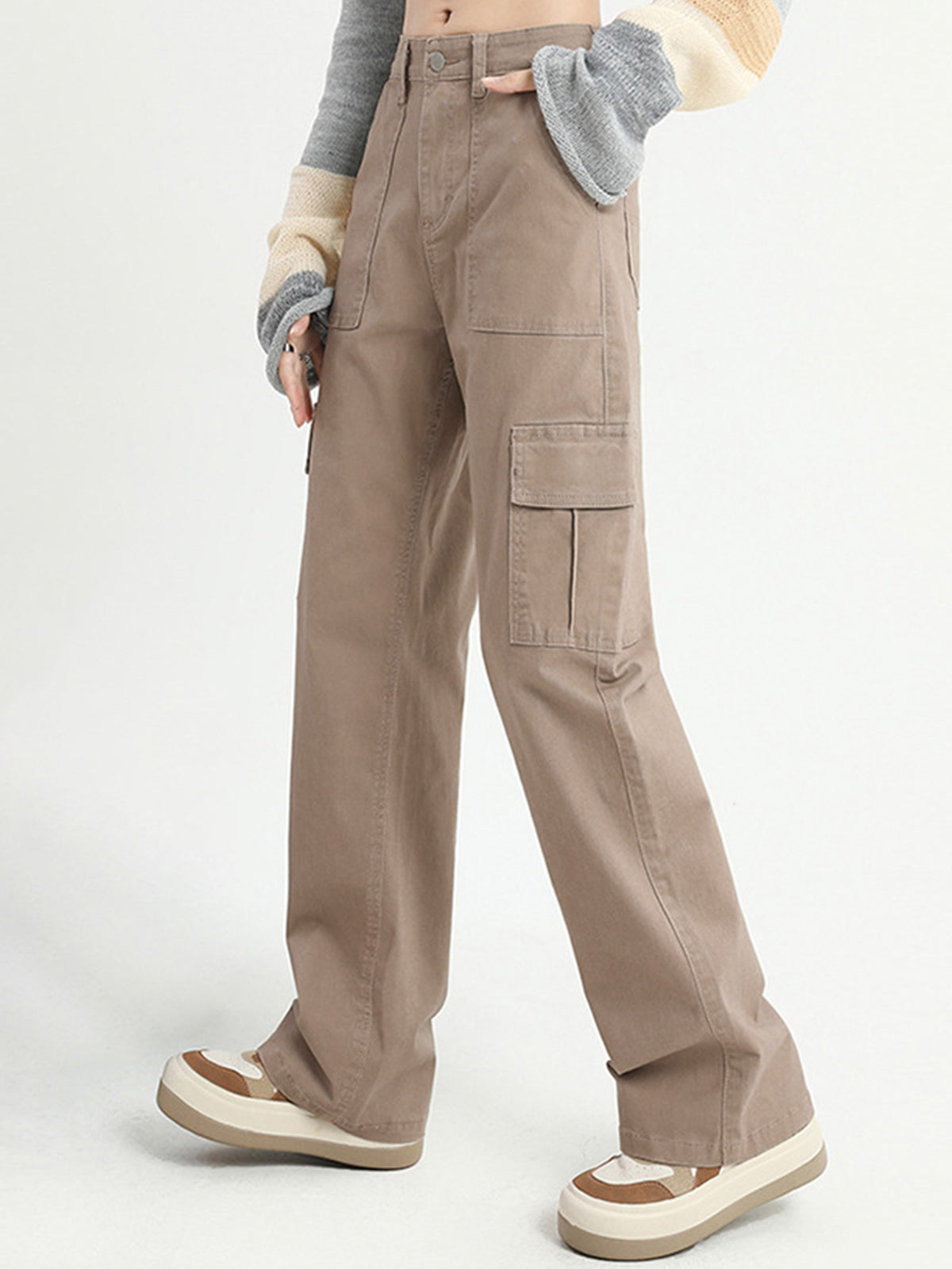 Cargo Baggy Wide Leg Pants