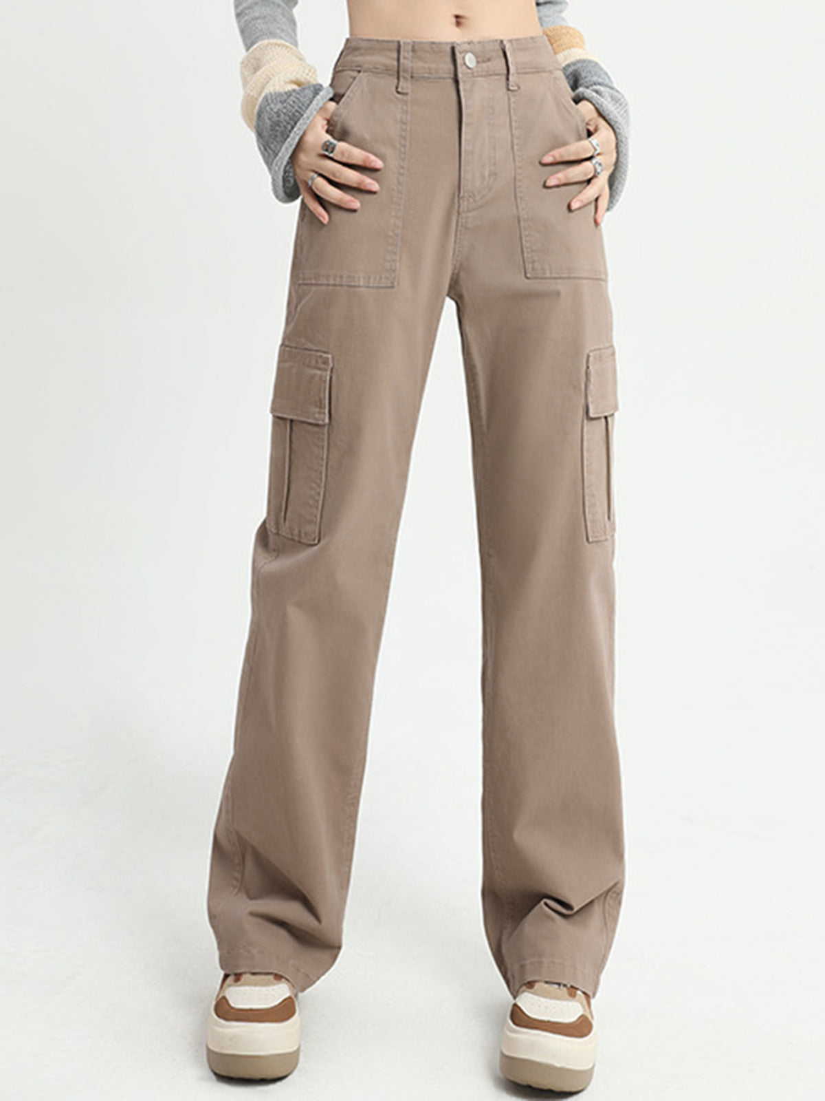 Cargo Baggy Wide Leg Pants