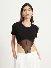 Utility Combination Mesh Bodysuit