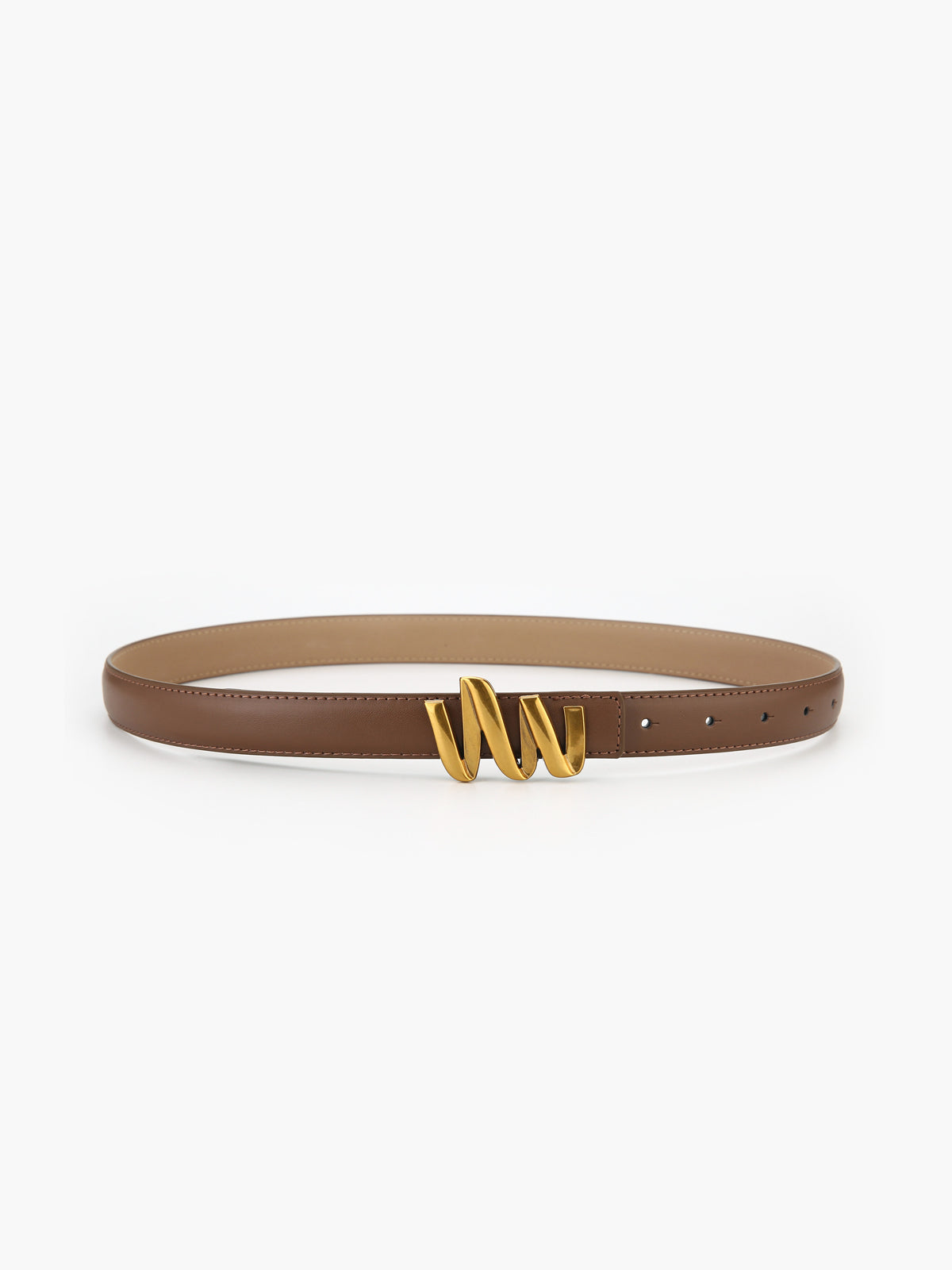 Wave Leather Belt