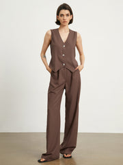 Cotton Cloud Linen Pants Set