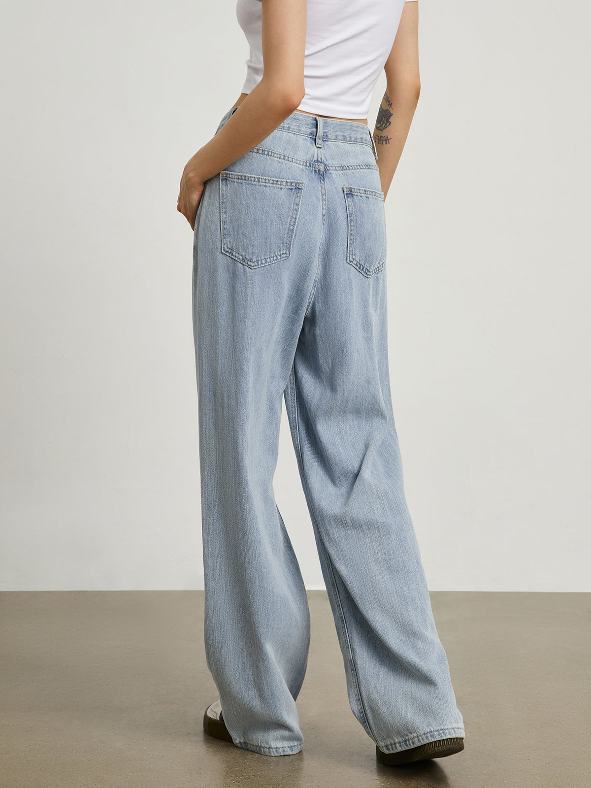 Soho Blue Denime Wide Leg Jeans