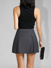 Little Moments Pleat Mini Skirt