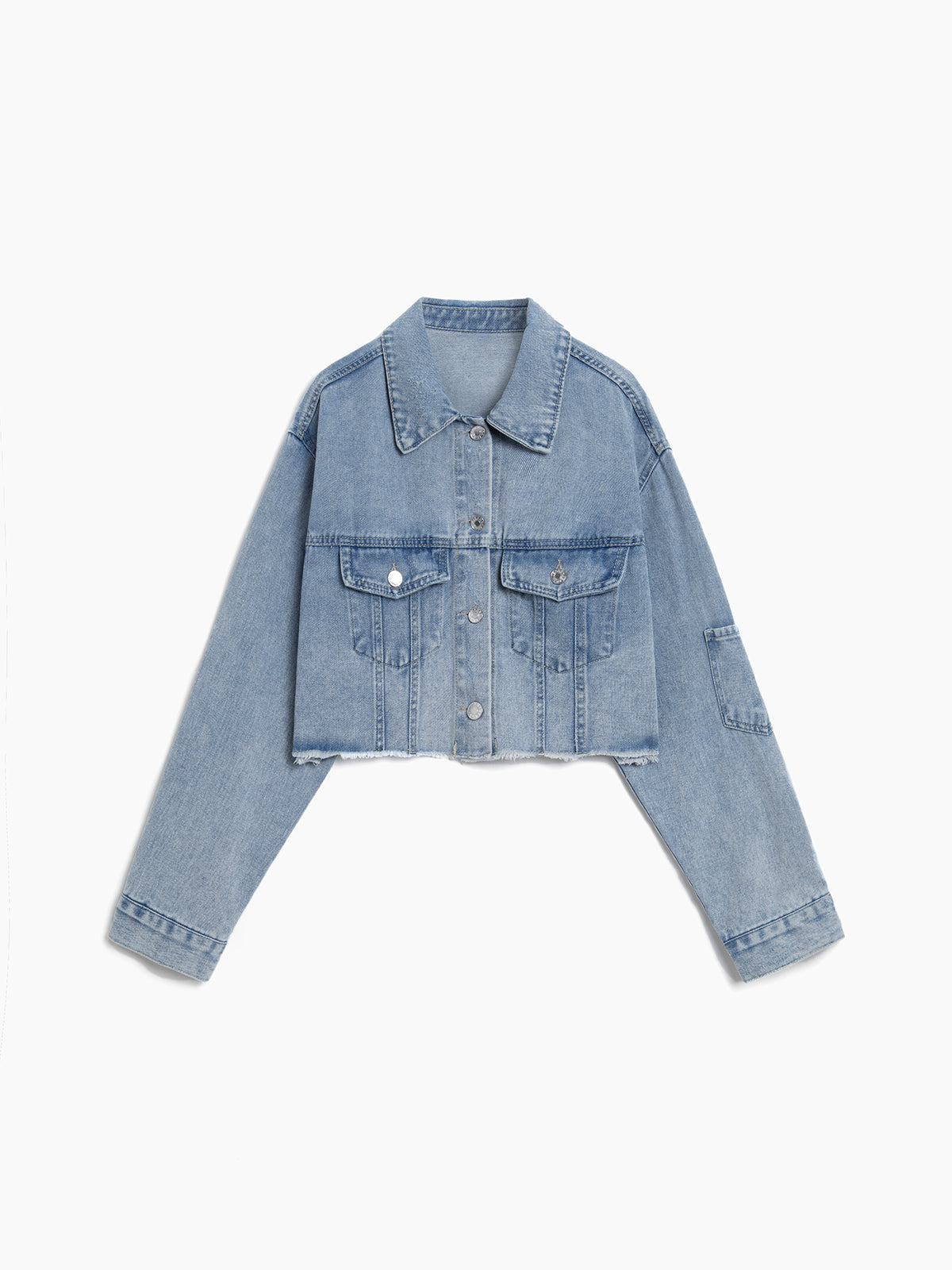 Denim Crop Jacket