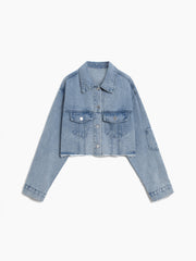 Denim Crop Jacket