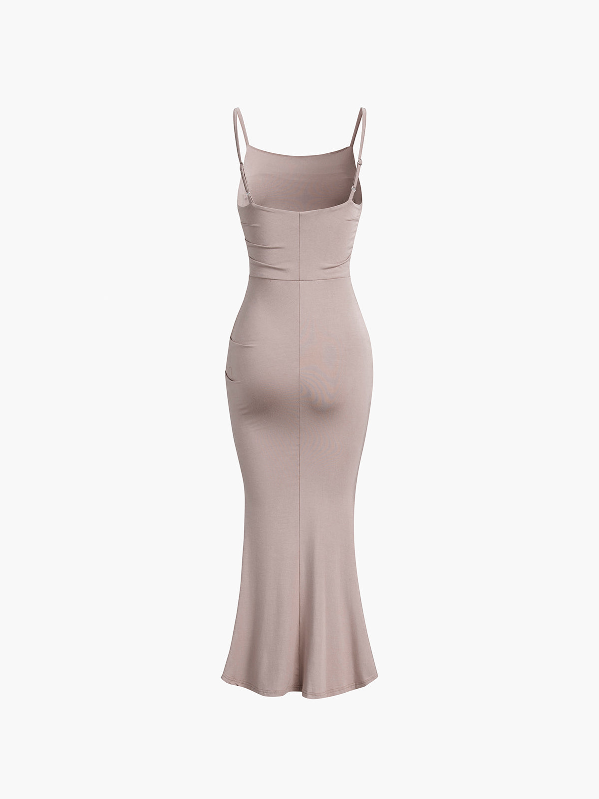 Ruched Bodycon Midi Dress