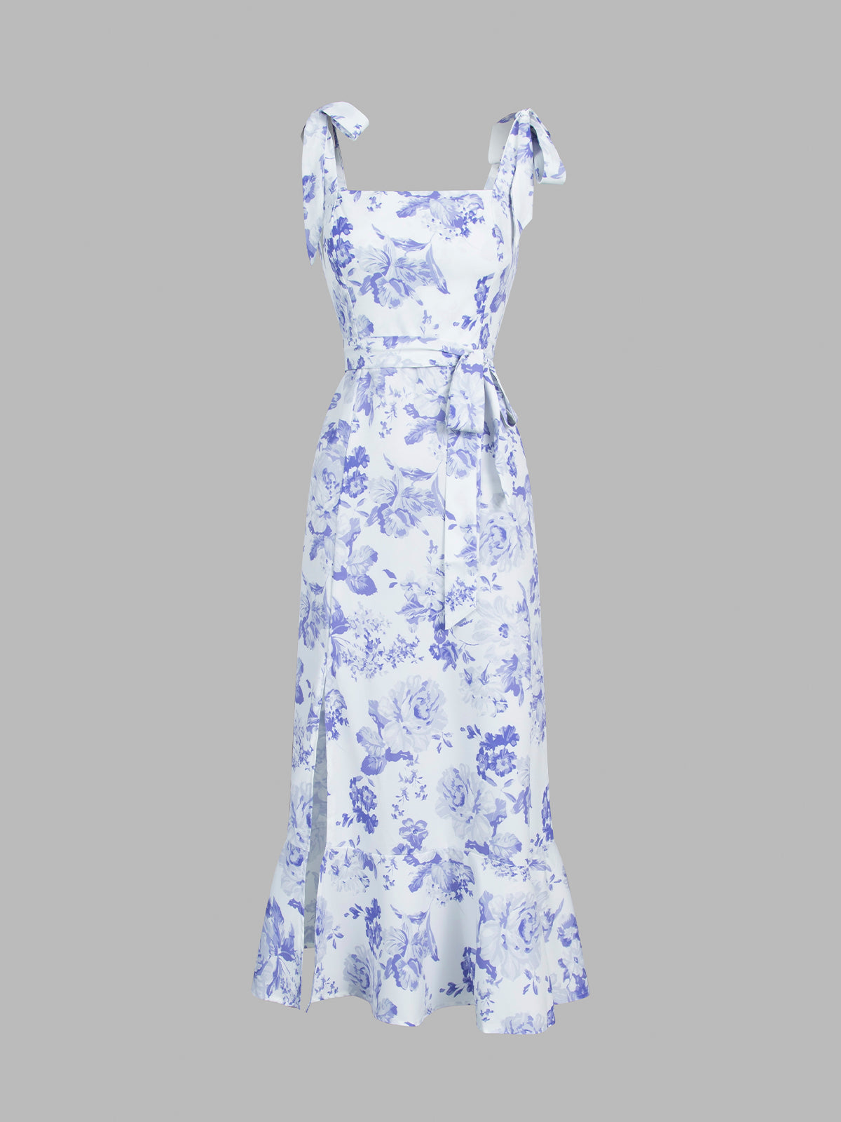 Sicily Memory Floral Long Dress