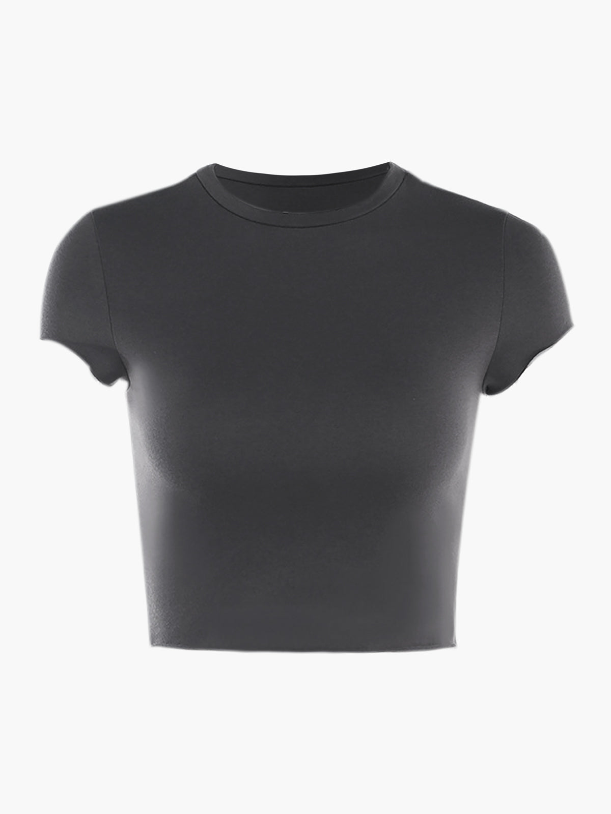 Everyday Crew Neck Crop Top