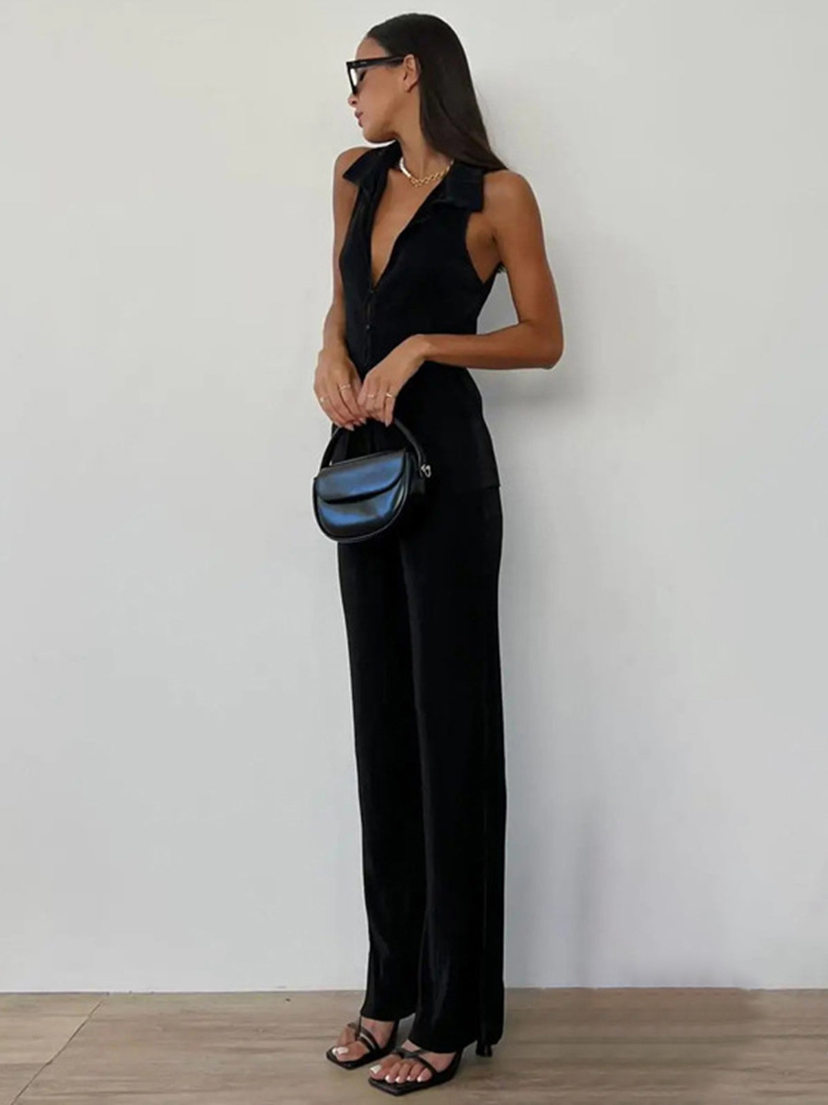 City Wanderer Rib Two Piece Pants Set