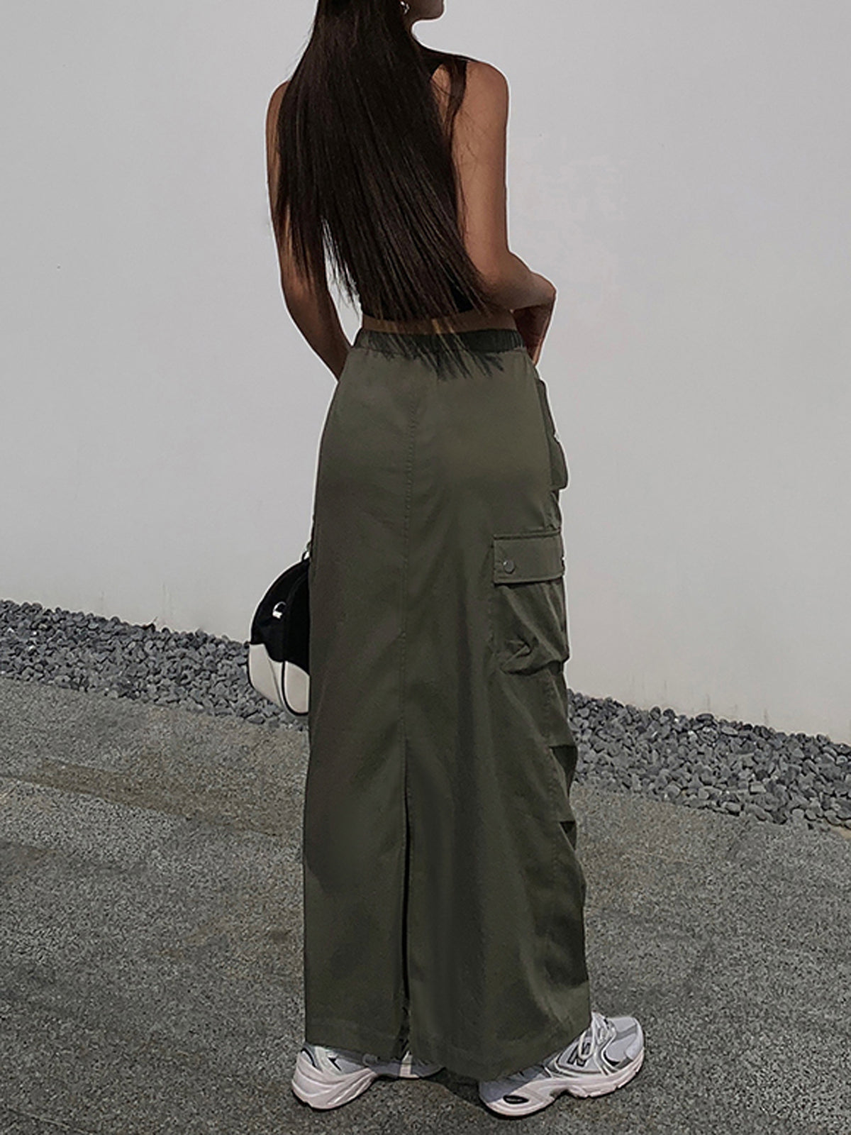 Cargo Maxi Skirt