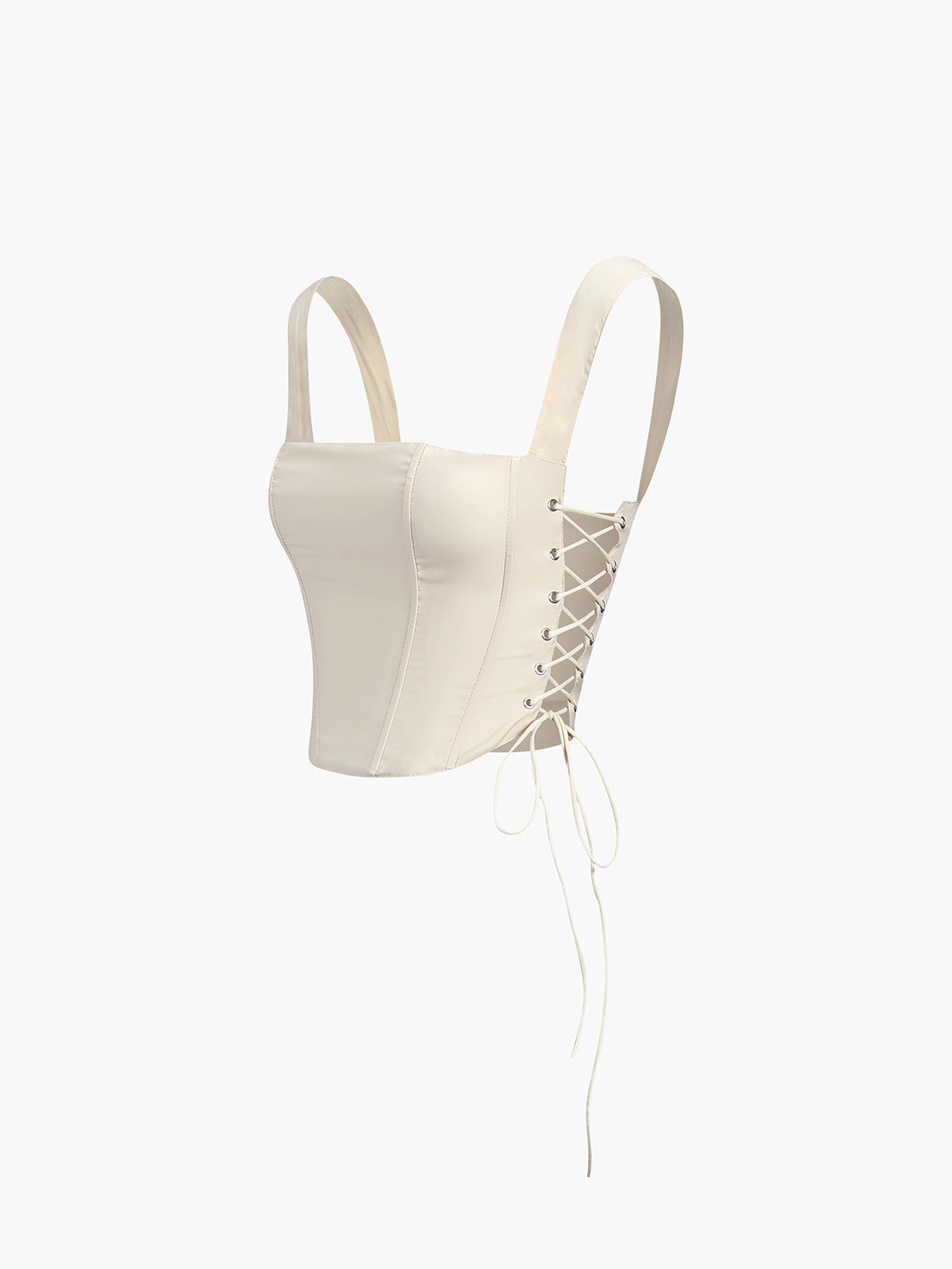 Off-white Classic Fitted Crop Corset