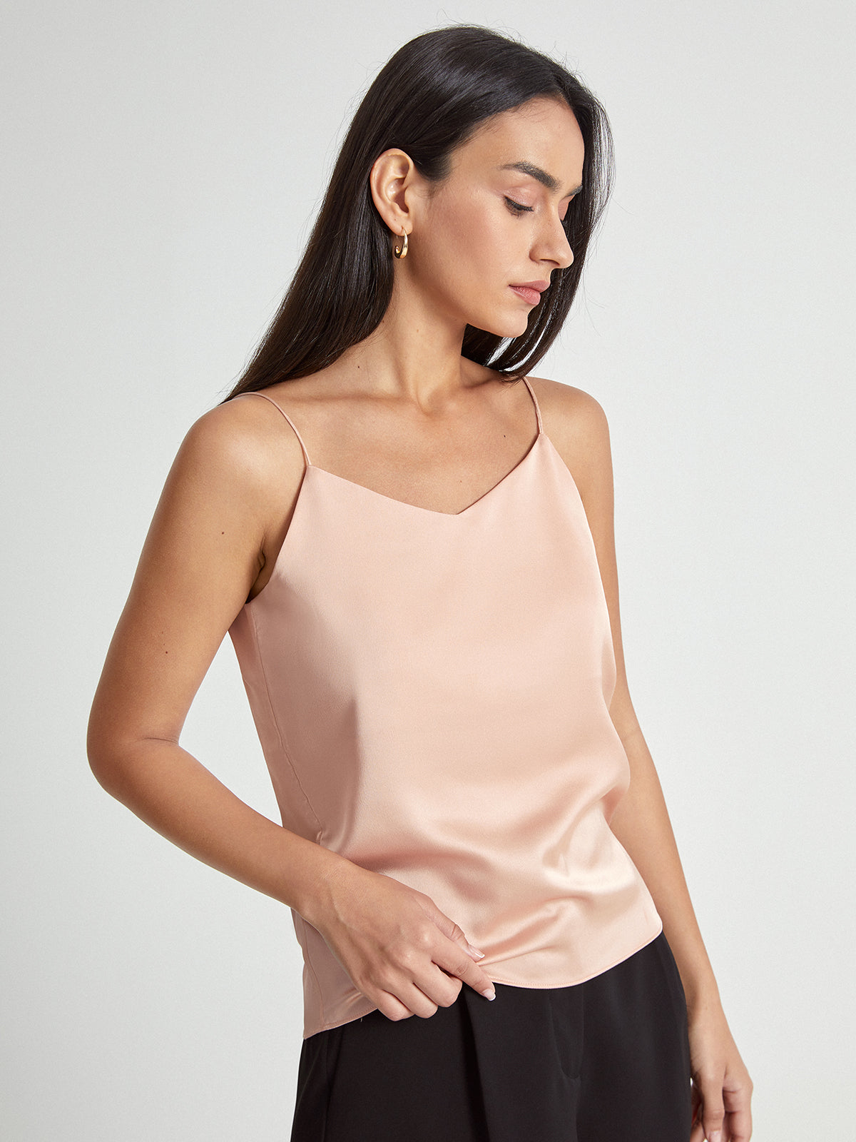 V-Neck Satin Camisole