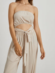 Syros Cutout Tube Jumpsuit