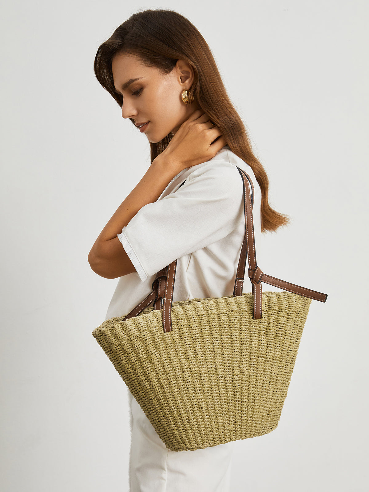 Paros Straw Bag