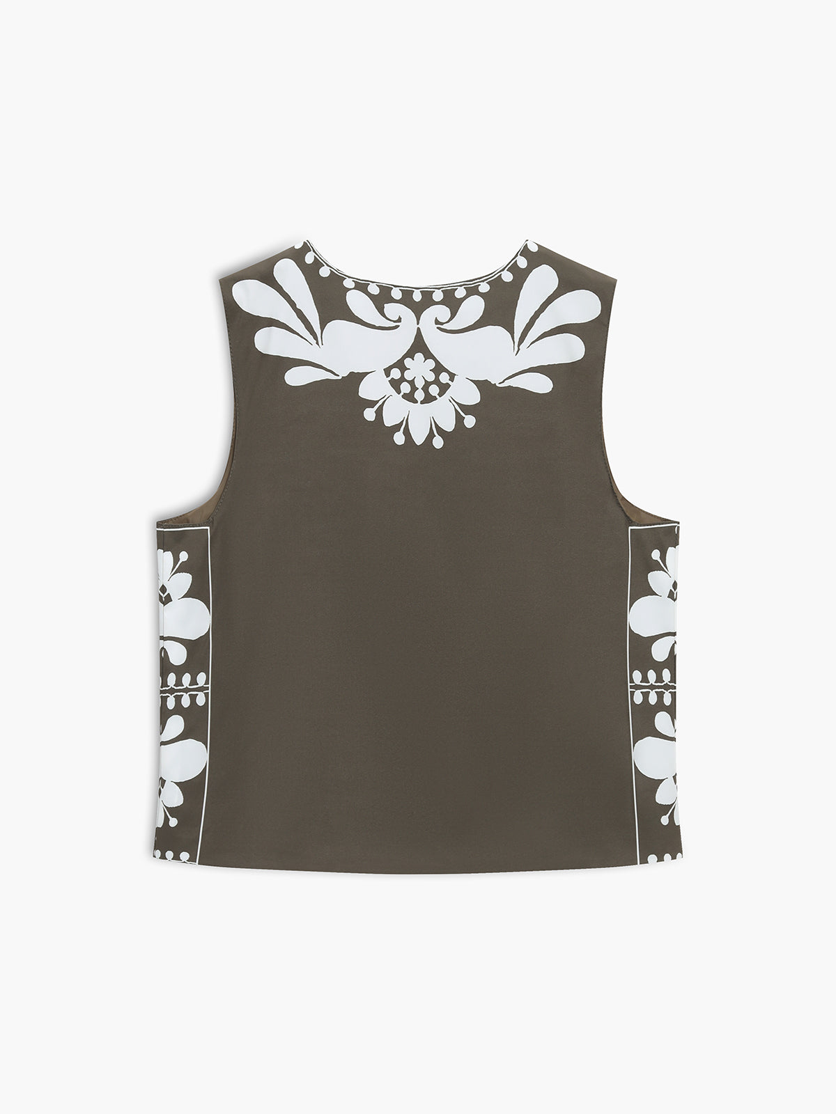 Cowboy Floral Vest