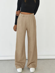 Maxie Pleat Wide Leg Pants