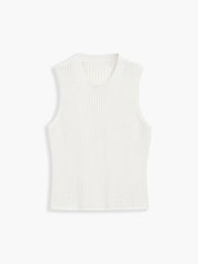 Eyelet Knit Tank Top