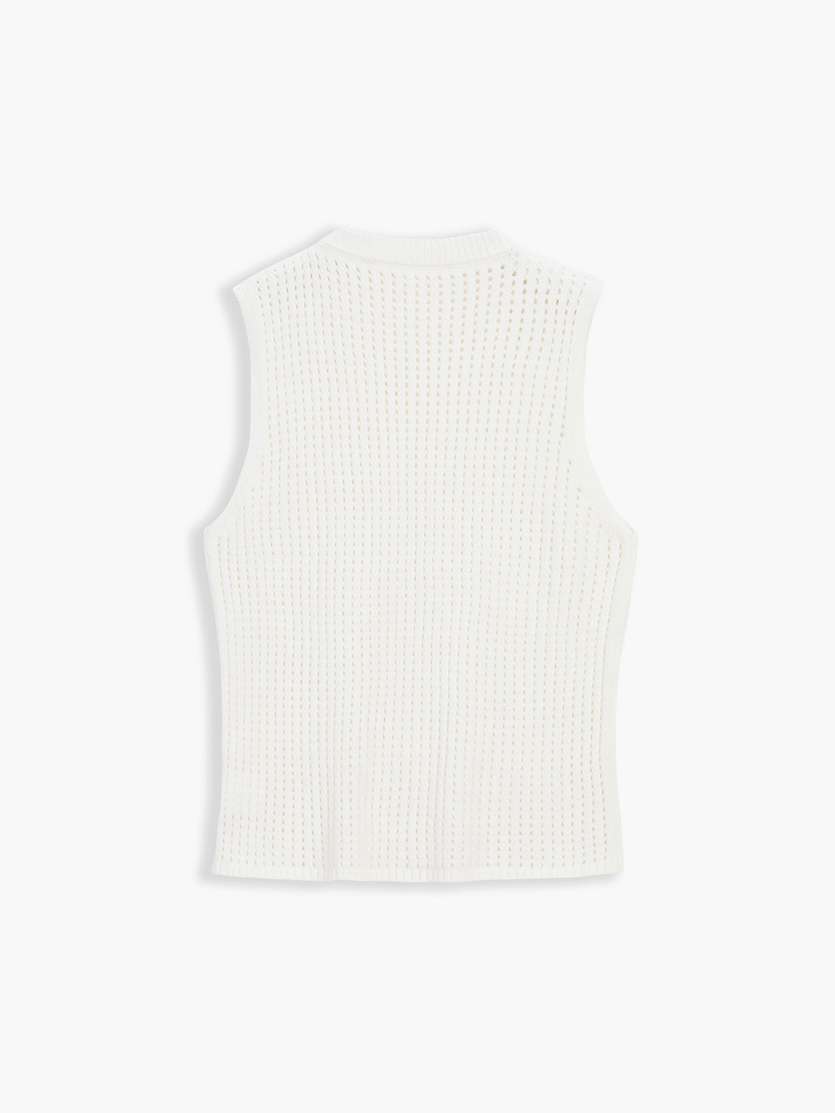 Eyelet Knit Tank Top