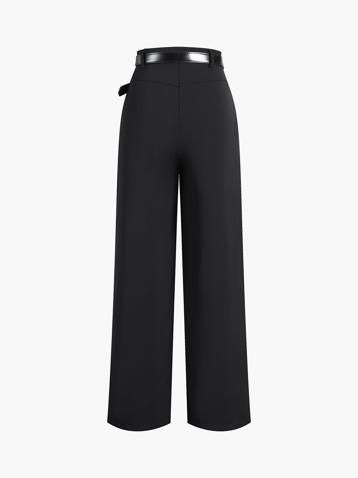 Street Belted Wide Leg Pants