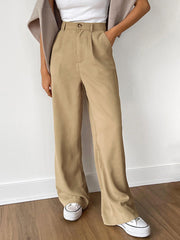 Smart Wide Leg Pants