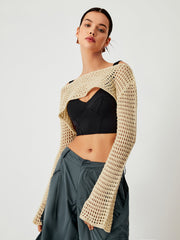 Street Cover Up Crochet Bolero