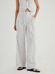 Indie Sleaze Pinstripe Wide Leg Pants