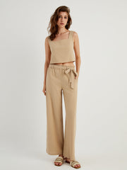 Indie Sleaze Tied Two Piece Pants Set