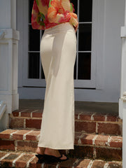 Utility Buttoned Maxi Skirt