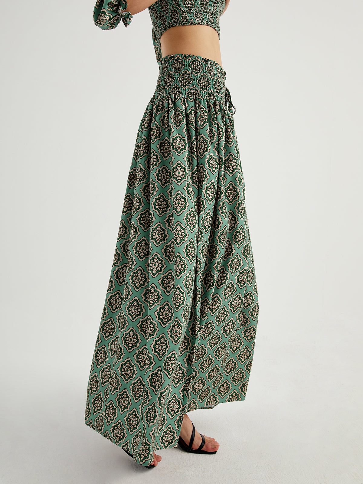 Moroccan Vibe Long Skirt