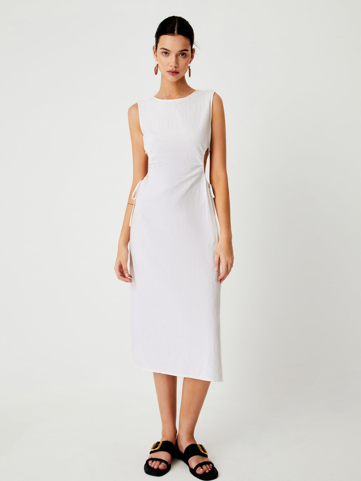 Leisure Cutout Midi Dress