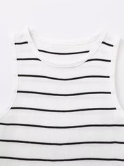 Utility Stripe Knit Top