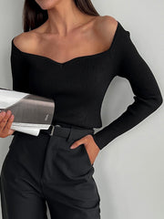 Effortless Long Sleeve Rib Top