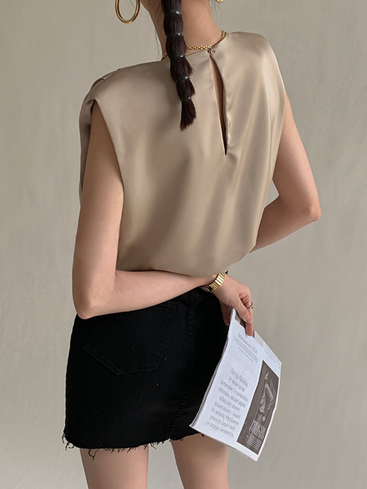 Leisure Satin Blouse