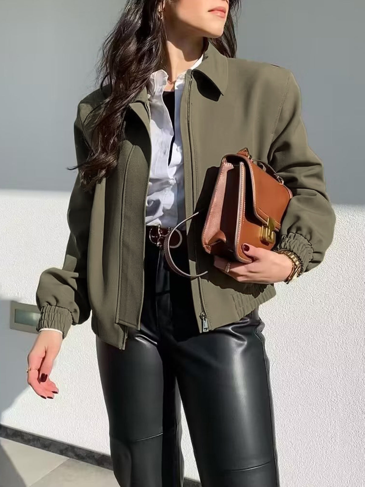 Effortless Bomber Jacket