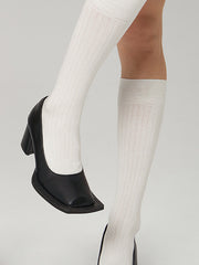 Solid Calf Socks