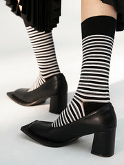 Wear Your Stripe Mid Calf Socks