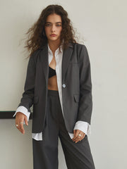 Big Deal Single Breasted Structured Blazer