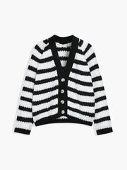 Parisian Stripe Cardigan